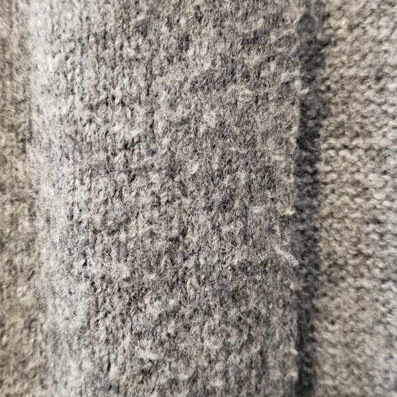 Moda International Gray Women's Long Cardigan Sweater - Picture 5 of 6